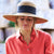 360FIVE Everyday Hat - Dahlia Gardening Women's Wide Brim Straw Sun Hat