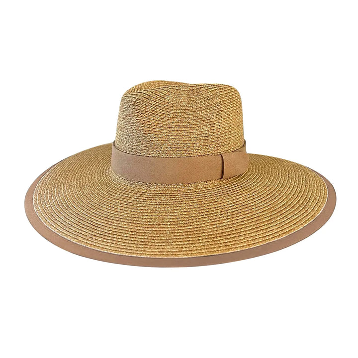 360FIVE Everyday Hat - Butterfly Design Paardenstaart Fedora Tuinieren Dameshoed met Brede Rand