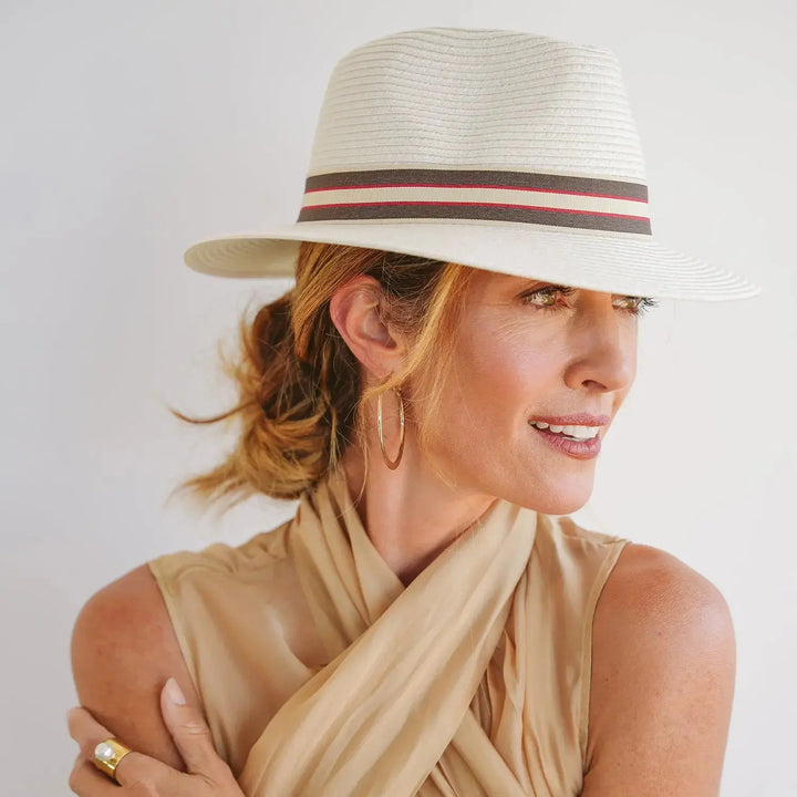 Stripe Fedora - SUNHATS EUROPE