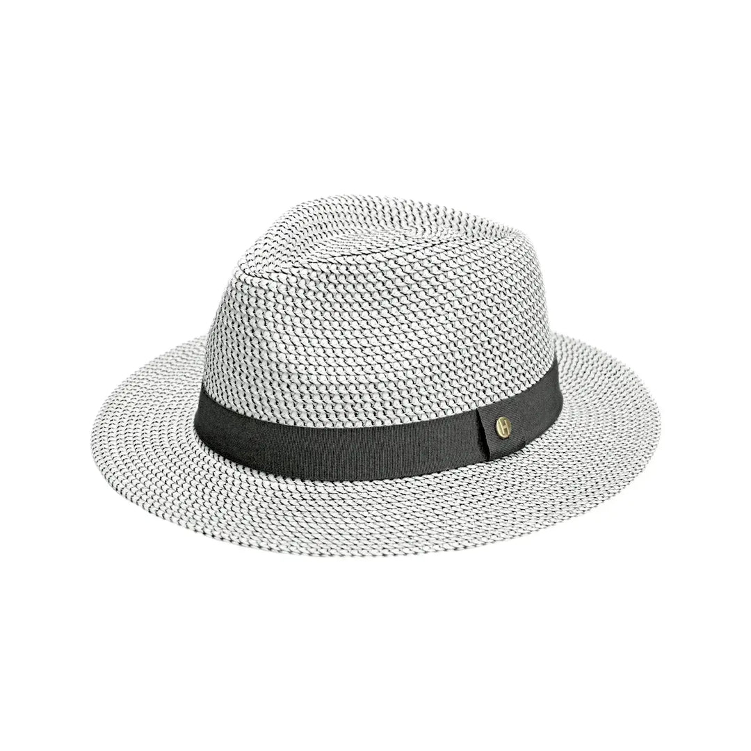 Lionel M-L : 58 Cm / Chapeau de Soleil Blanc/noir
