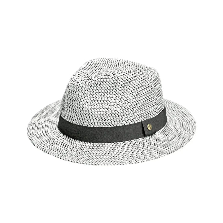 Lionel M-L : 58 Cm / Chapeau de Soleil Blanc/noir