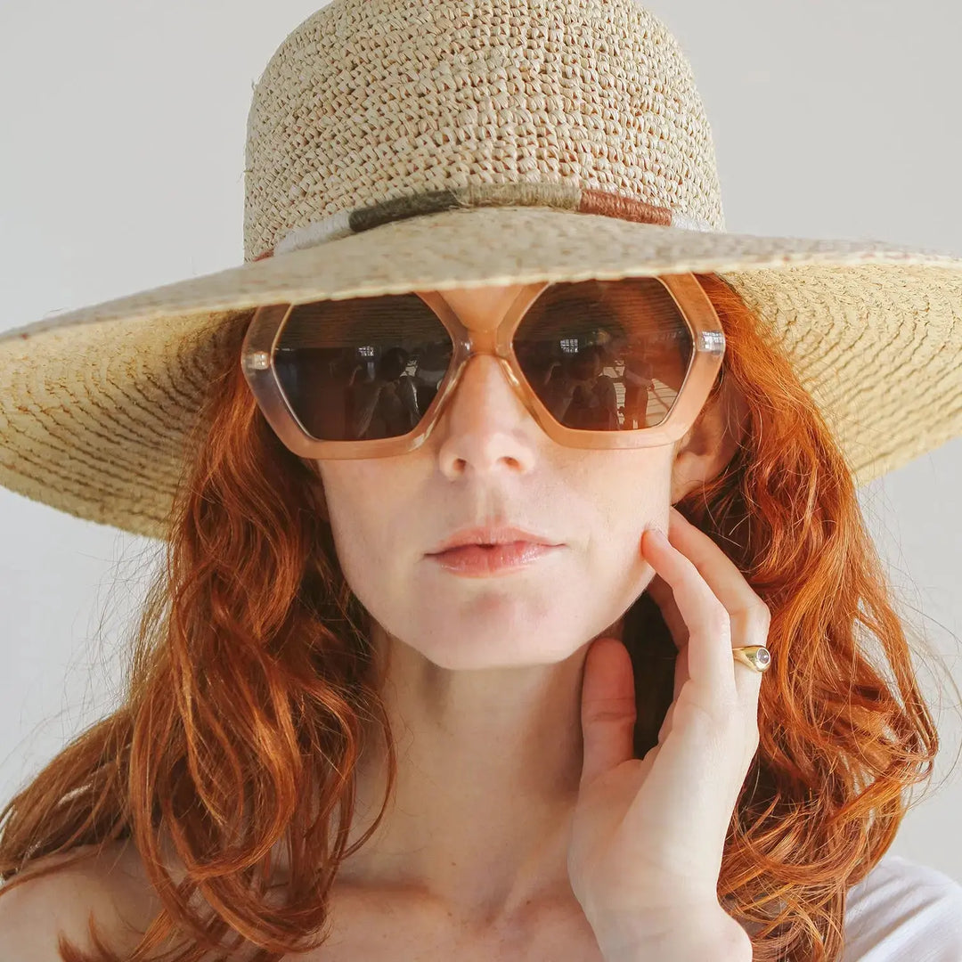 Mia Raffia Capeline Sonnenhut Natur