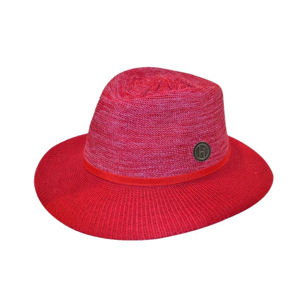 Aston Fedora M-L: 58 cm / gemischter roter Sonnenhut