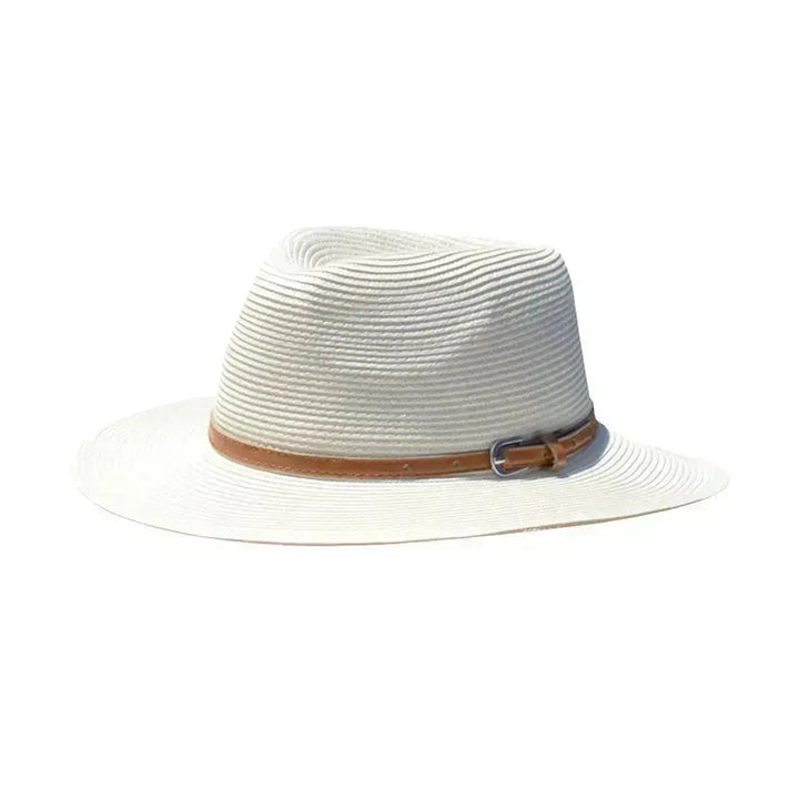 Bella M-L : 58 Cm / Chapeau de Soleil Ivoire/Ivoire