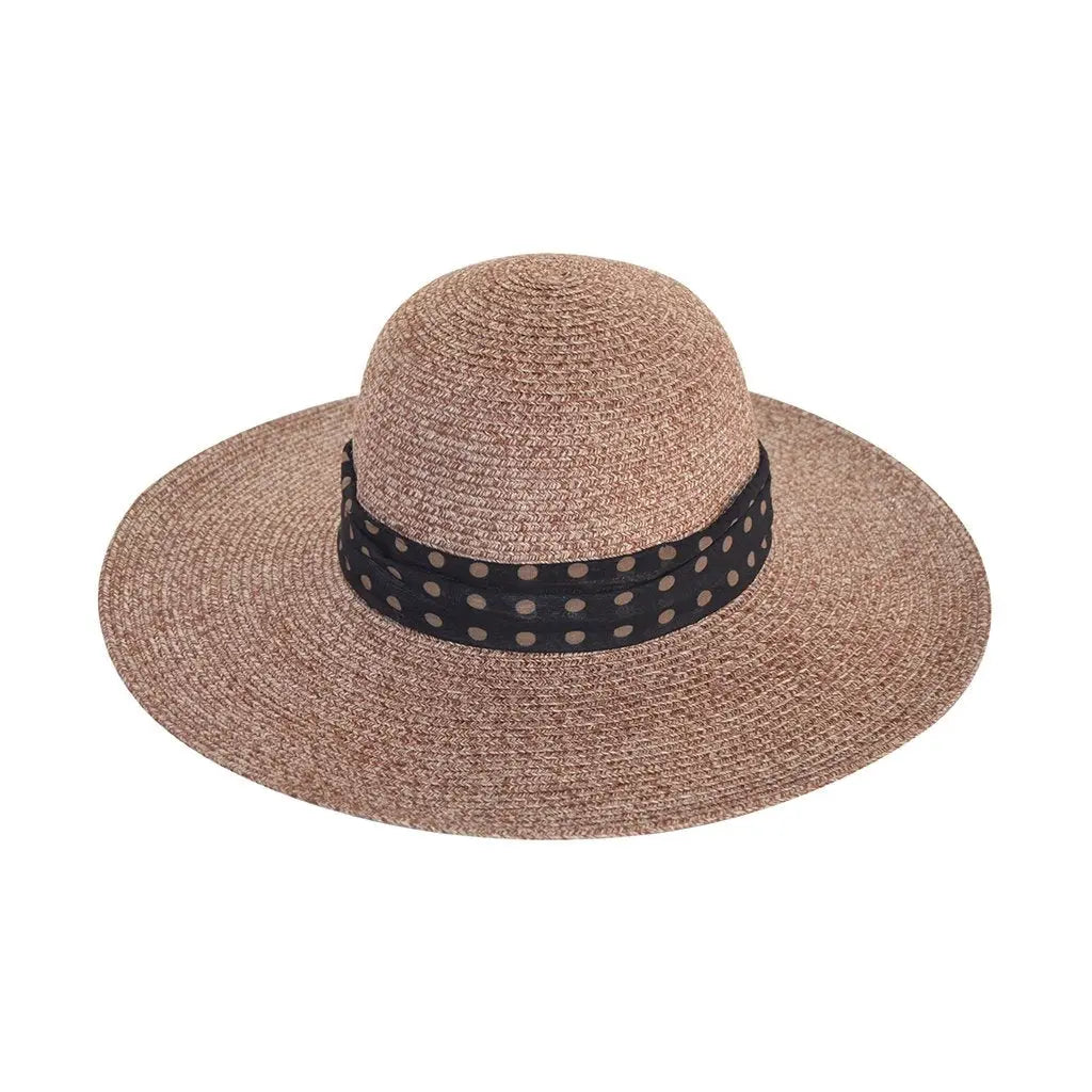 Monroe Capeline M-L: 58 Cm / Suede Sun Hat